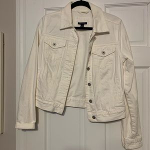 Tommy Hilfiger white jean jacket